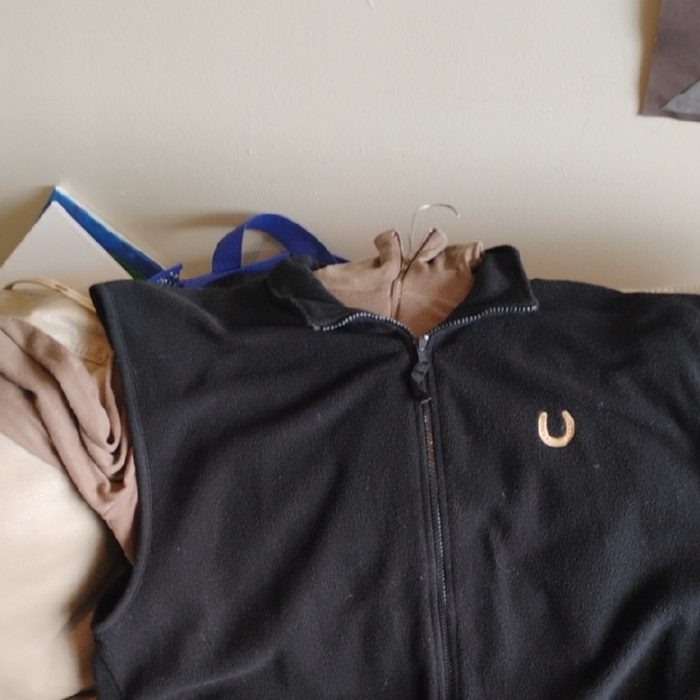 Black and Gold Jacket with Elegant Logo
